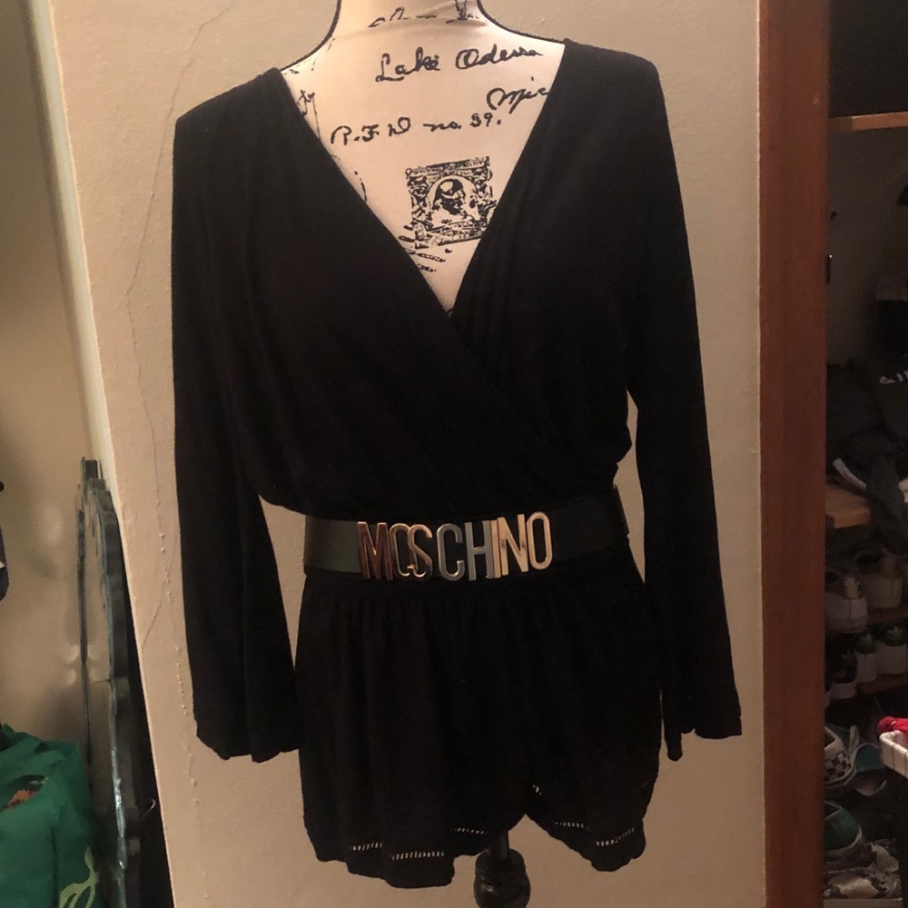 LAmadeLong Sleeve Romper Size M